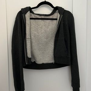 Brandy Melville cropped hoodie